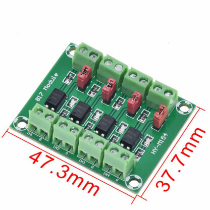 PC817, 4 channel opto-isolator breakout for Arduino optoisolato, optocoupler ST