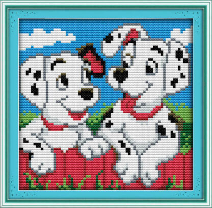 101 Dalamtians Counted Cross Stitch Kit