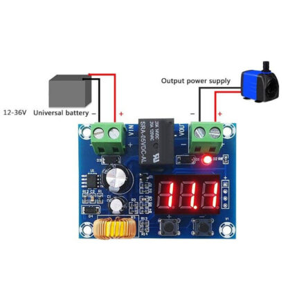 XH-M609 12-36V DC Output Battery Low Voltage Disconnect Protection Module Board - Image 2